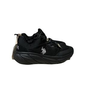 U.s Polo Assn Women’s Sneakers Black Size 6.5 Brand New No Box